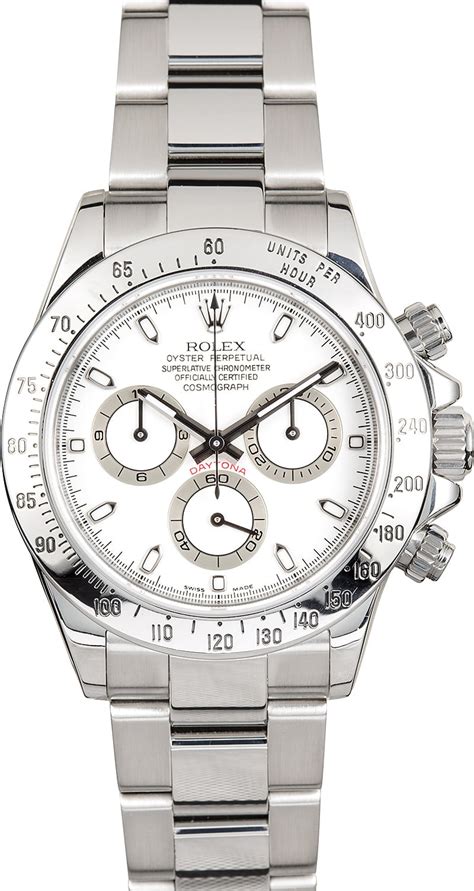 Rolex daytona stainless steel sale